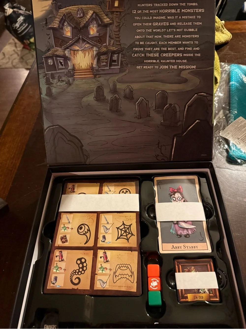 Finders Creepers Board Game by - Black & Green